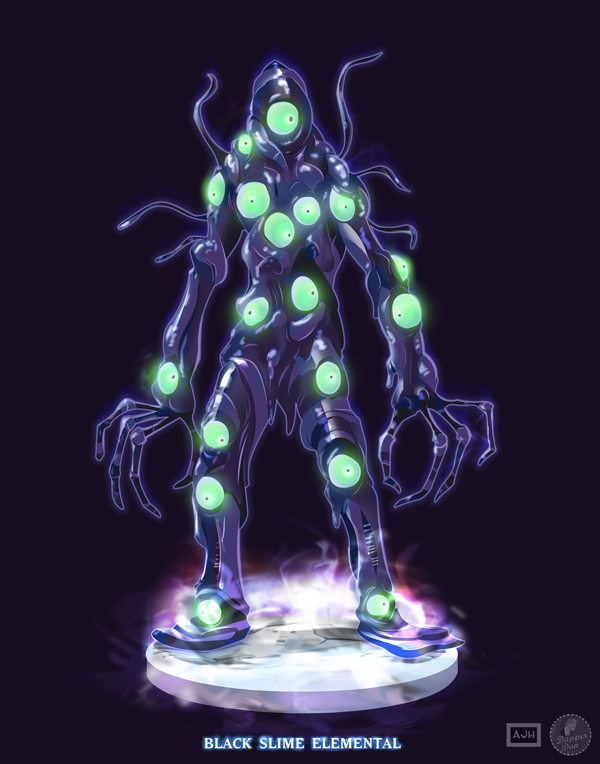 Ghostbusters - Black Slime Elemental