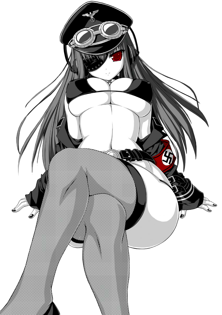 Nazi Girl Render