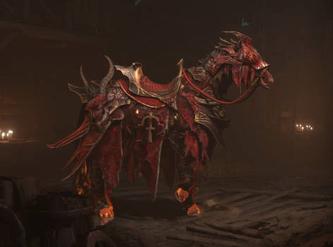 Diablo4 Blood Horse Riding