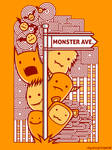 Monster Avenue Doodle by reyexzyl