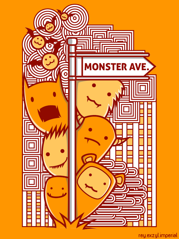 Monster Avenue Doodle