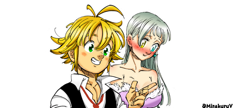 Meliodas & Elizabeth Seven Deadly Sins Nanatsu No Taizai 