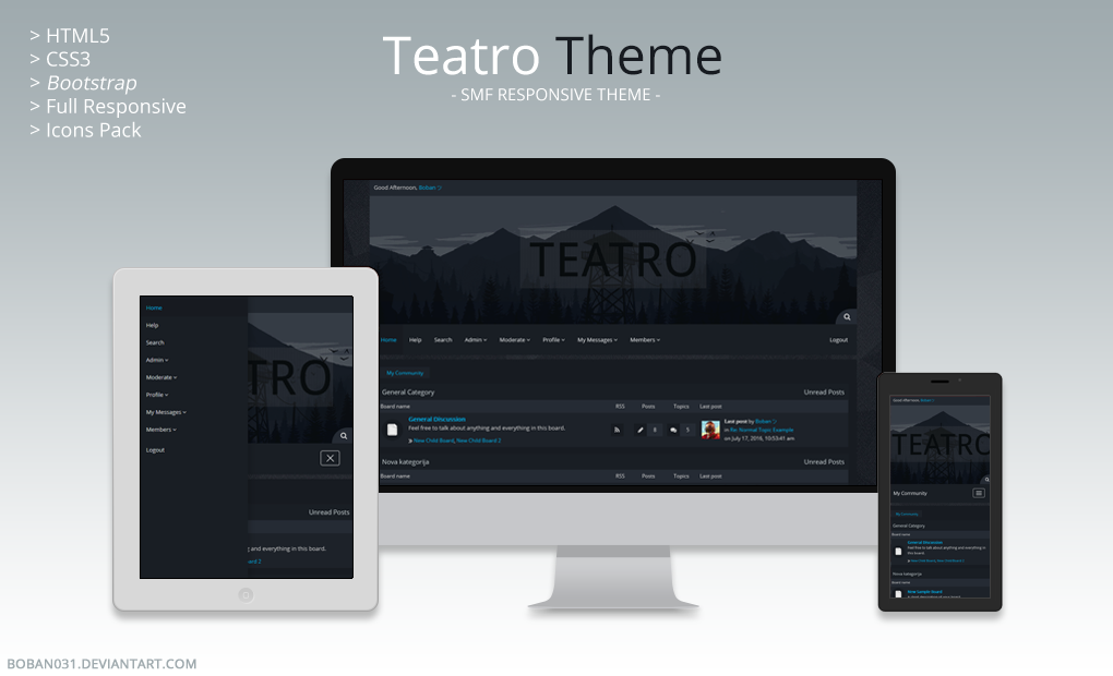 Teatro SMF Responsive Theme