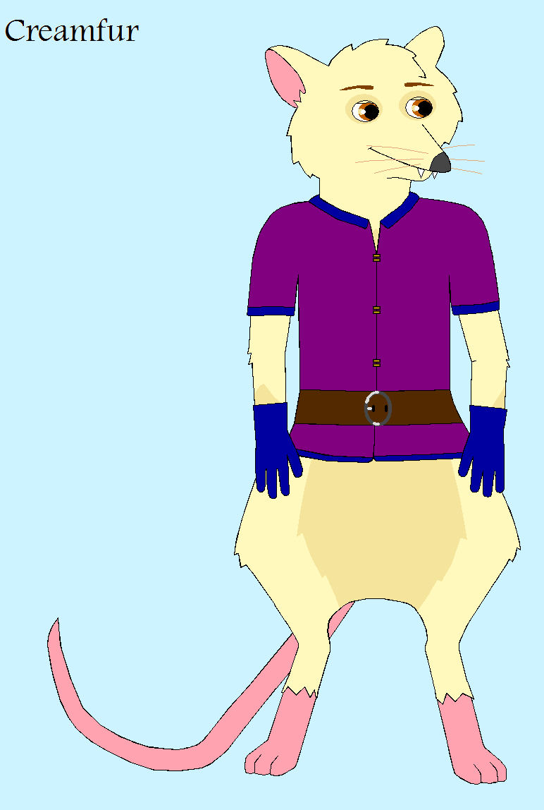 Creamfur the Rat