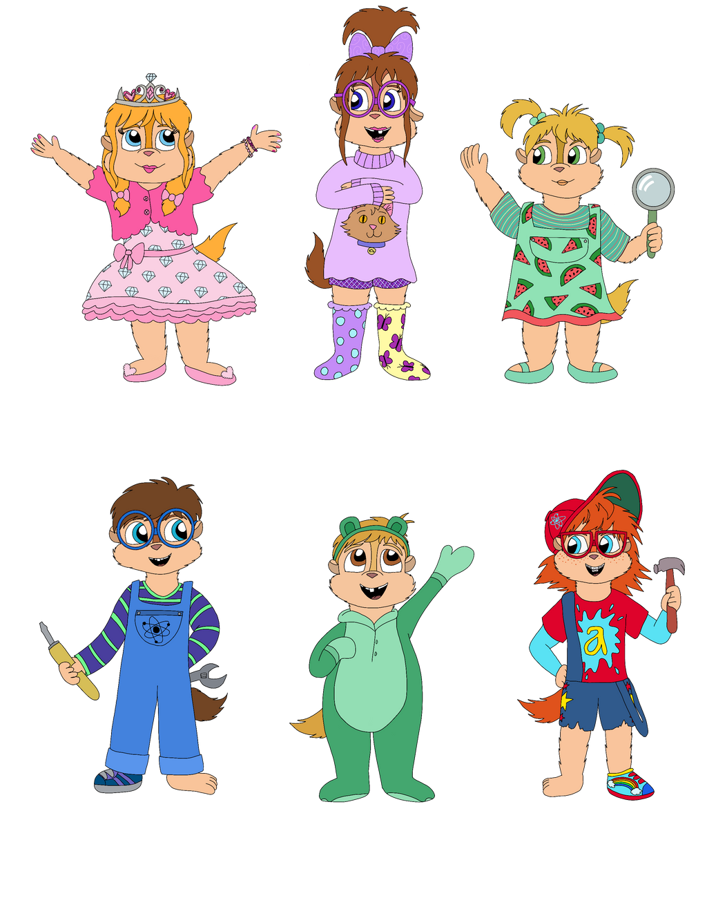 Mini Munks Alvin 2.0 and the Mini Munks by ChipmunkedWeirdo on DeviantArt