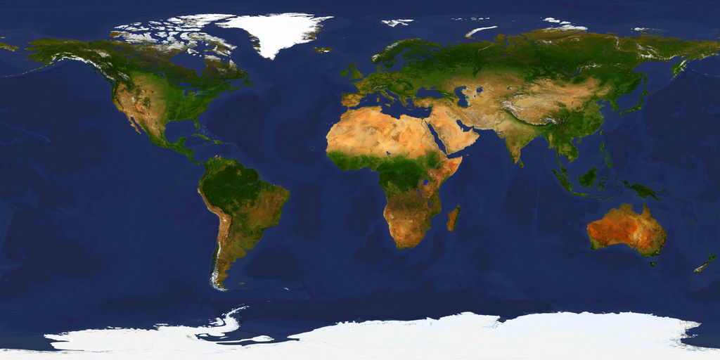 Texture/Map Of Earth Used By Solar Walk 2 by Bob3Studios on DeviantArt