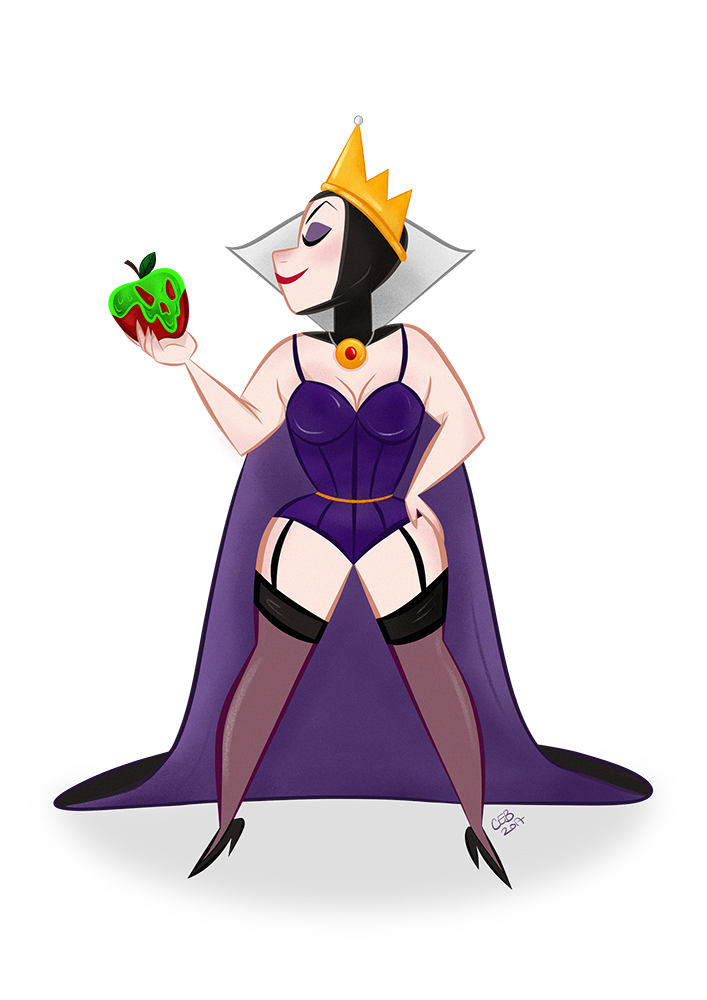 Evil Queen | Pin Up