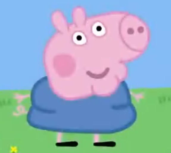 George Pig Distorted George Pig Fat by PeppaPigMemems on DeviantArt