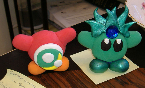 Plasma Kirby Waddle Doo Clay