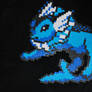 Pokemon Vaporeon Perler Sprite