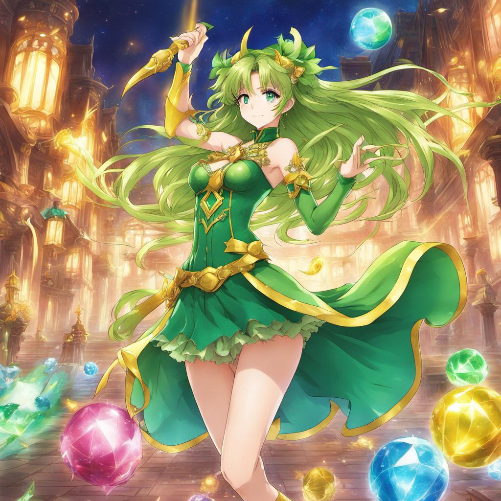 Ff Rydia Final Fantasy IV Rydia as a Magical Girl AI #5 by Neo-Shadow-Bat on ...