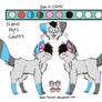 Daniel's Fursona Reference Sheet