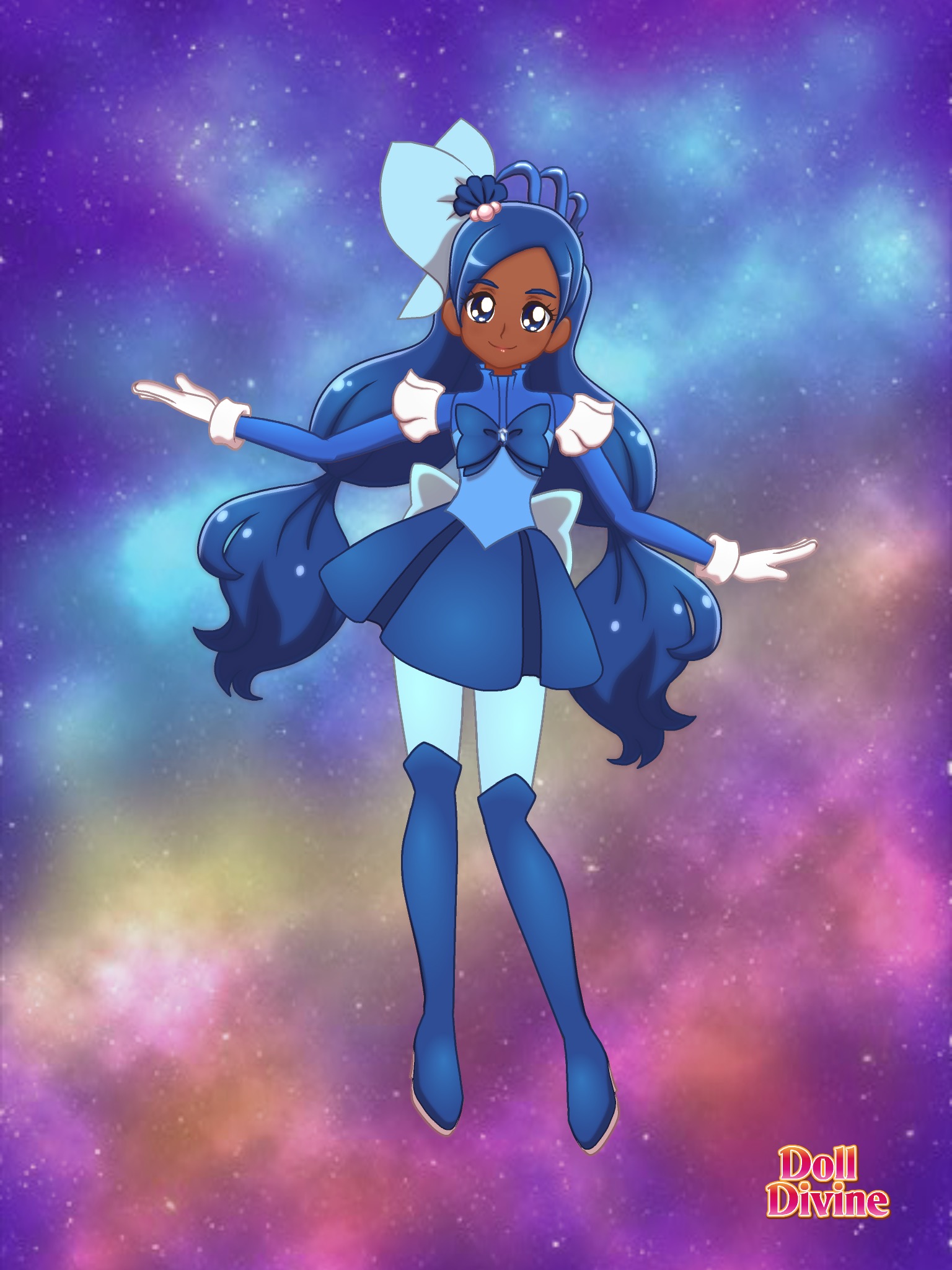 Cure Rainbow (Hirogaru Sky Precure oc) by Akiko97 on DeviantArt