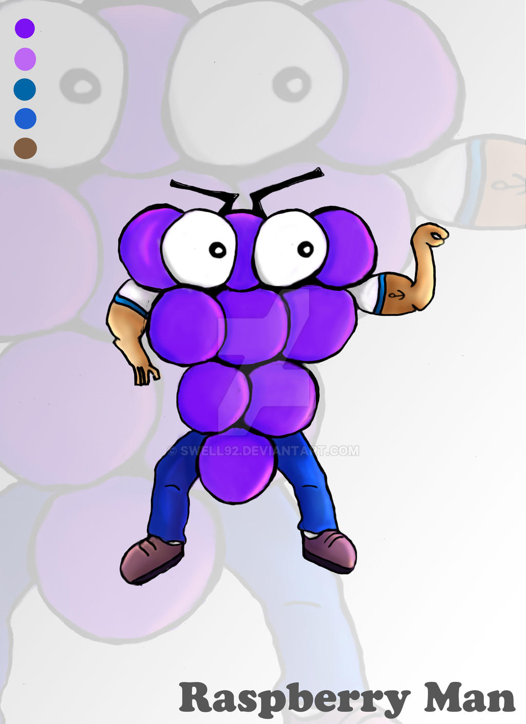 Raspberry Man by Swell92 on DeviantArt