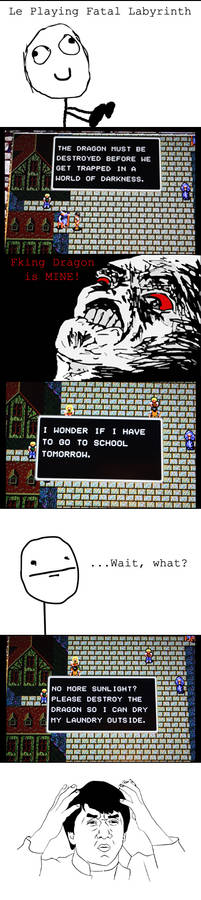 Rage comic - Fatal Labyrinth