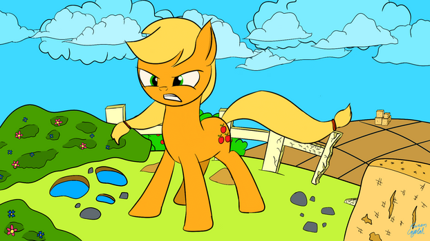 Where's applejack's HAT