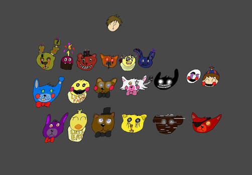 the fnaf gang 