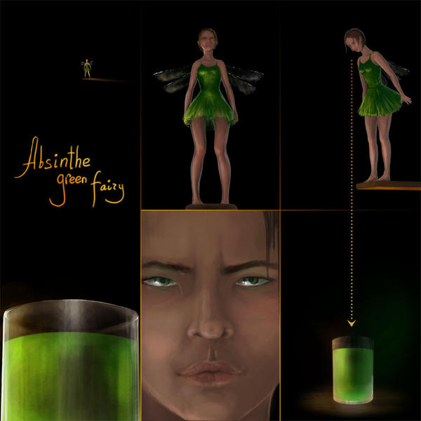 Absinthe green fairy 1