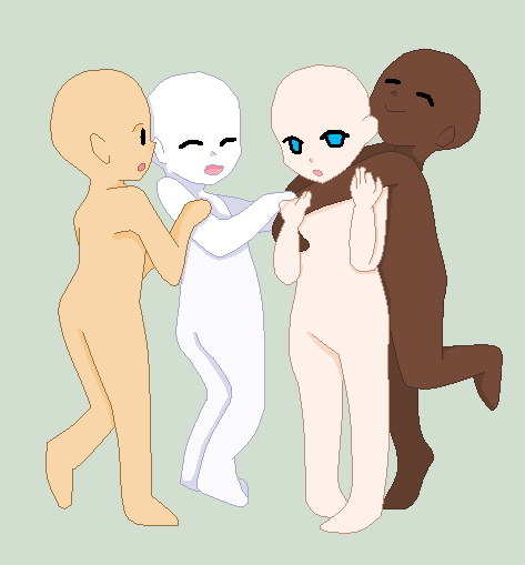 Featured image of post Chibi Body Base Group Of 4 Deviantart is the world s largest online social community for artists and art enthusiasts allowing people to connect