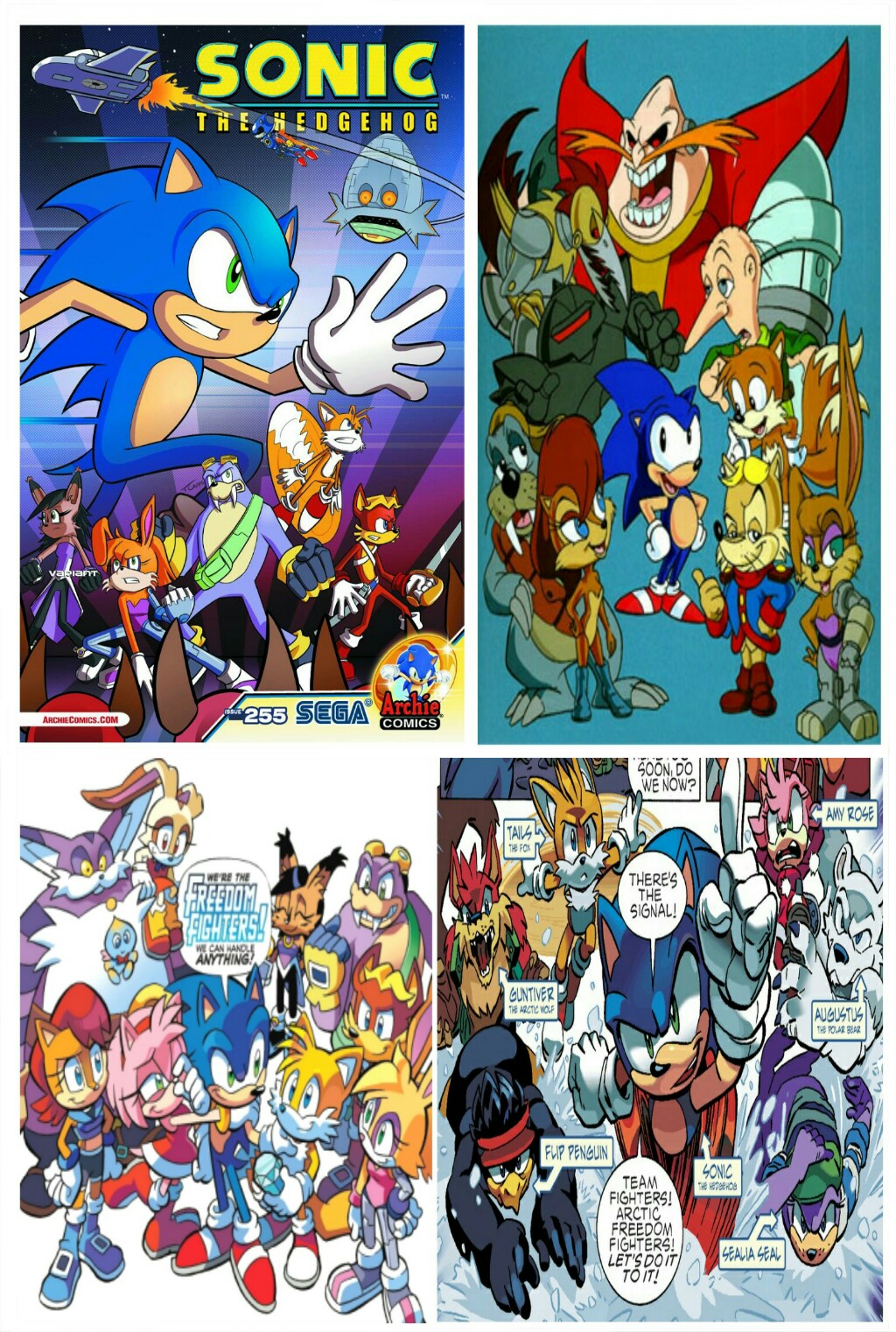 Art Trade Sonic And The Freedom Fighters Posters By CartoonWatcher1997 art-trade-sonic-and-the-freedom-fighters-posters-by-cartoonwatcher1997