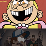 Lola Loud scares Dipper, Mabel and Soos