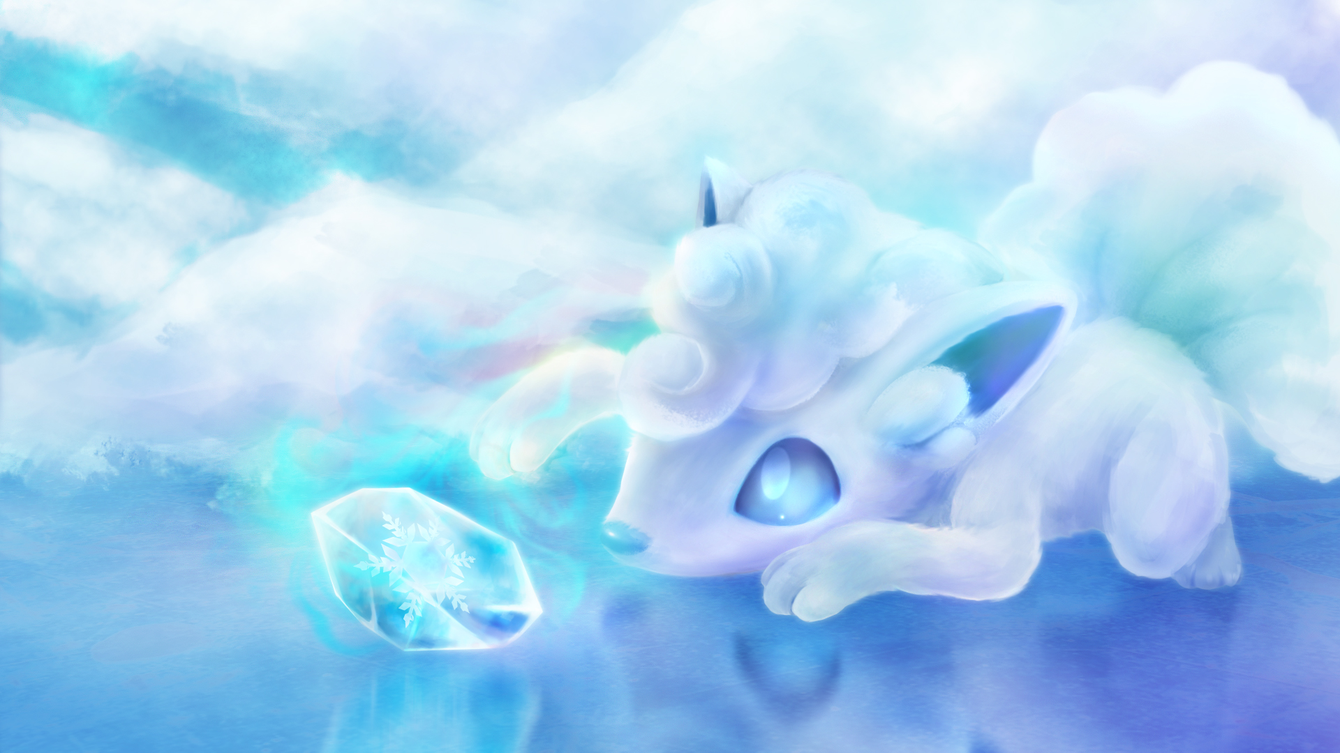 Alolan Vulpix by j7663701 on DeviantArt