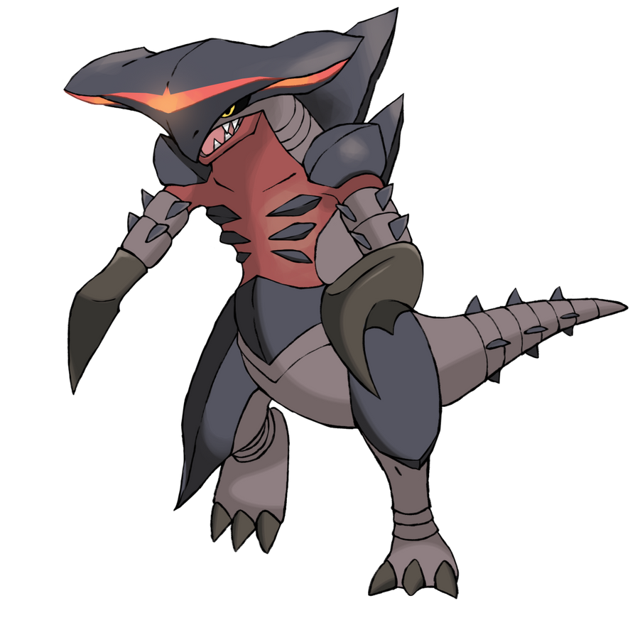 Garchomp_Regional form by j7663701 on DeviantArt