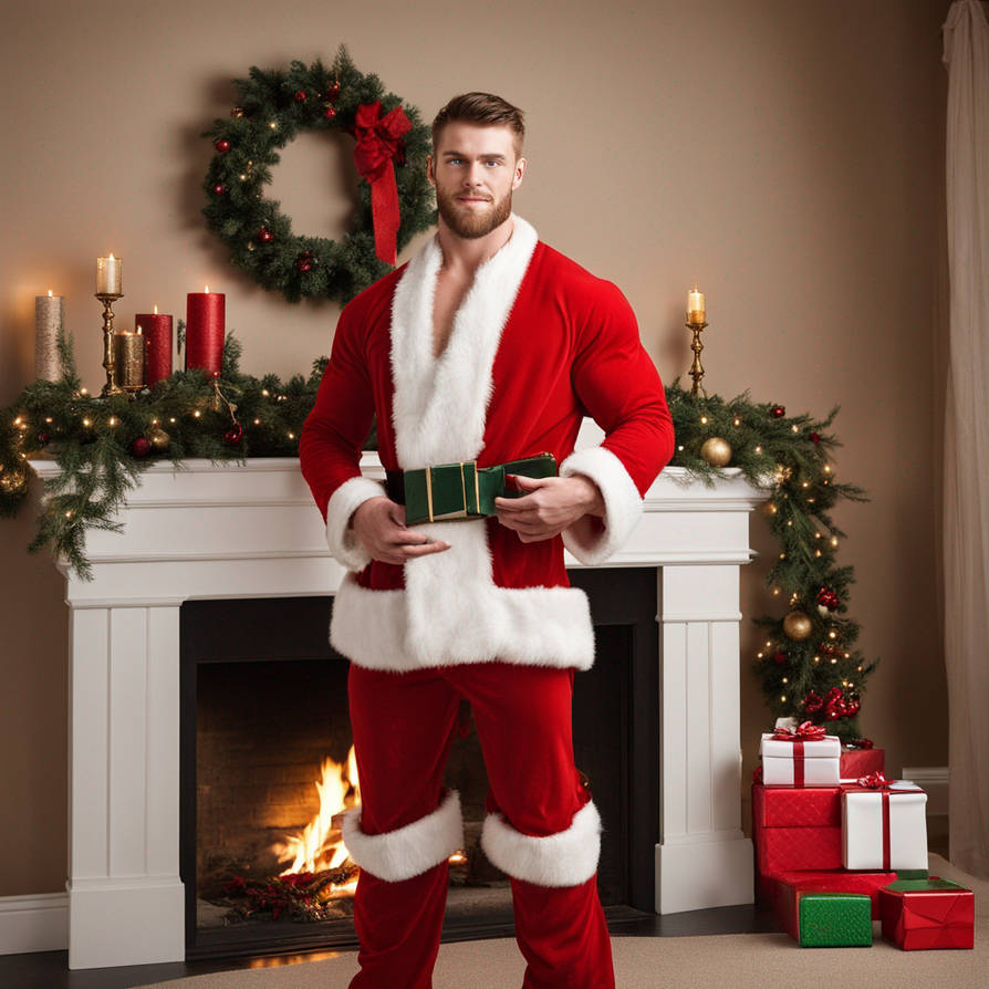 Musle Santa muscle Santa 5 by ceebee23 on DeviantArt