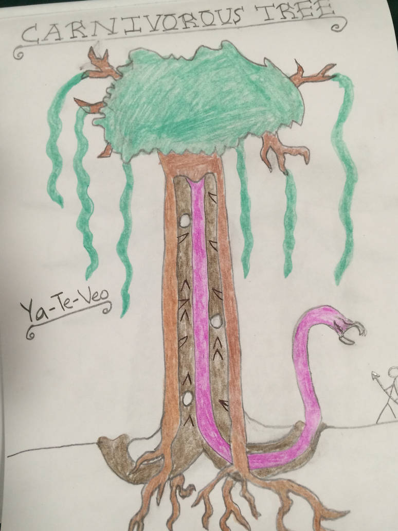 Mythical Tree Cryptid Man Eating Tree Cryptid Mythical Creatures: Ya Te Veo | Anderson