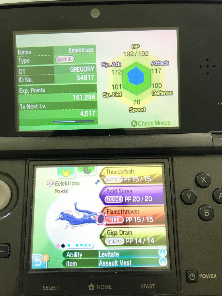 Competitive Pokemon Eelektross (Special) by Strikerprime on DeviantArt