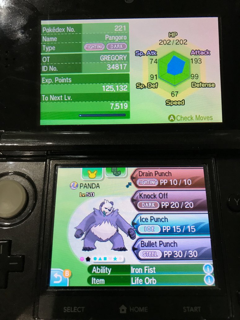 Pangoro Iron Fist 24+ closed - Selling Pokémon - Silver - Pokemon