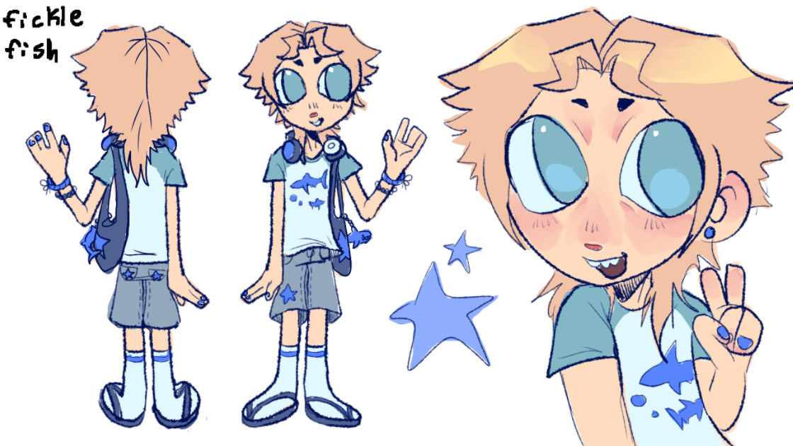 Fickle Fish persona lesgo by Ficklefishh on DeviantArt