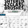 42 Shattered Glass Brushes