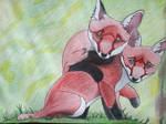 Brother foxes p2 by Zubaidit