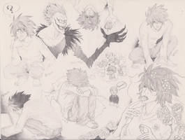 Death Note Sketchdump L