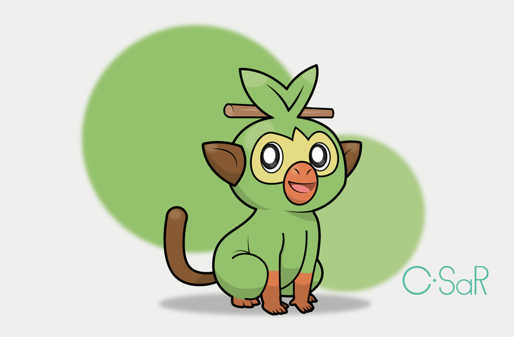 Grokey Face Grookey by C-SaR18 on DeviantArt