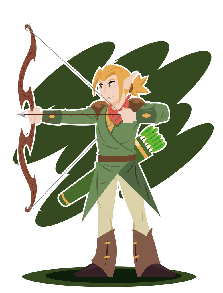 Elf Ranger by C-SaR18 on DeviantArt