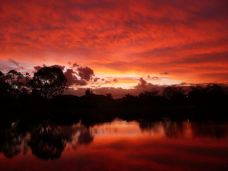 Another sunset at the park.