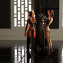 Dark SIde Ahsoka and Padme