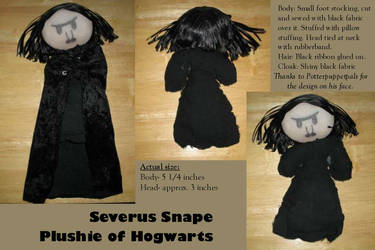 Severus Snape Plushie