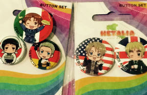 My Hetalia Buttons