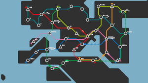 Ficional Hong Kong MTR map