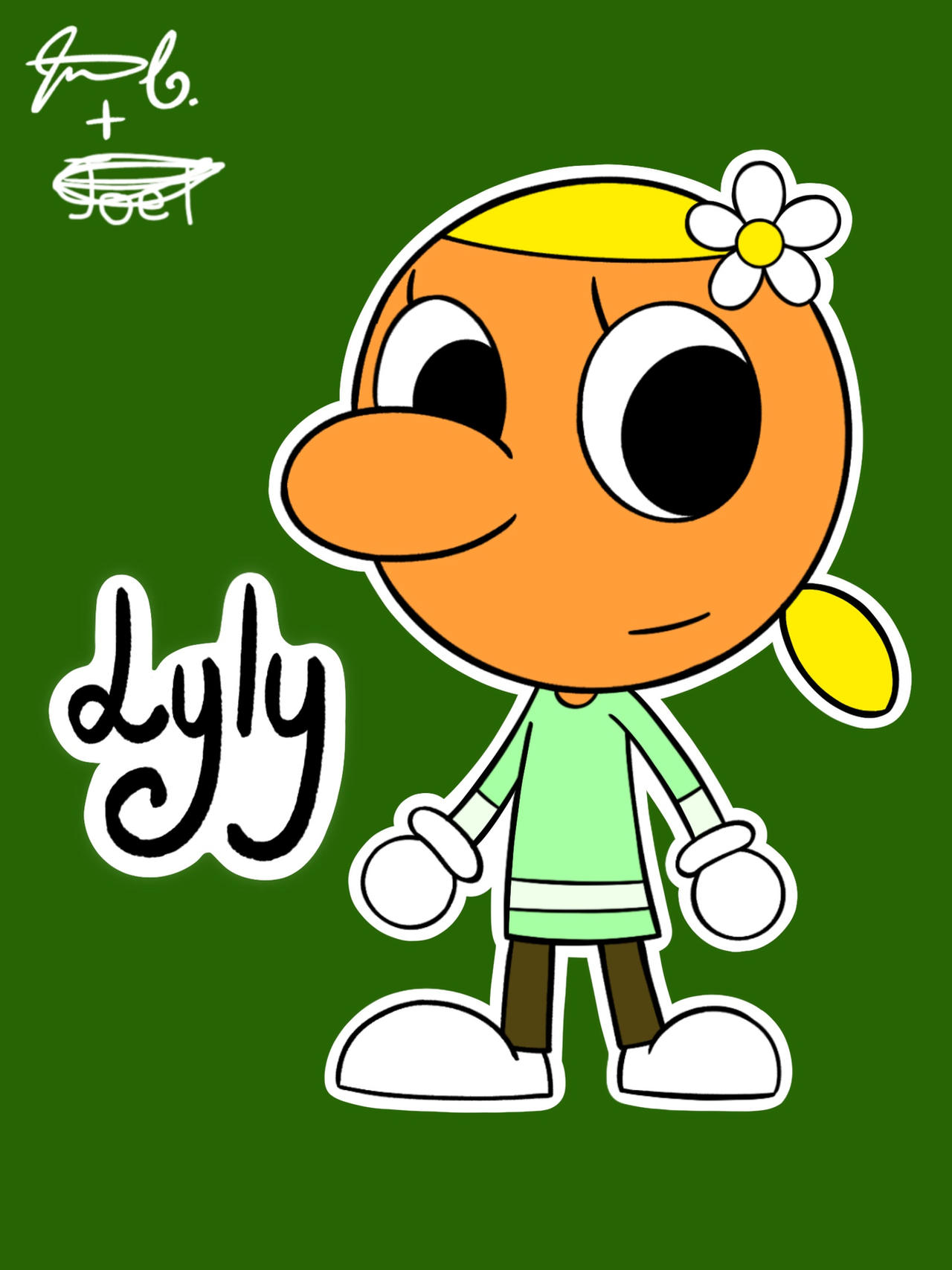 Lyly in her Humanoid Form (Comm)