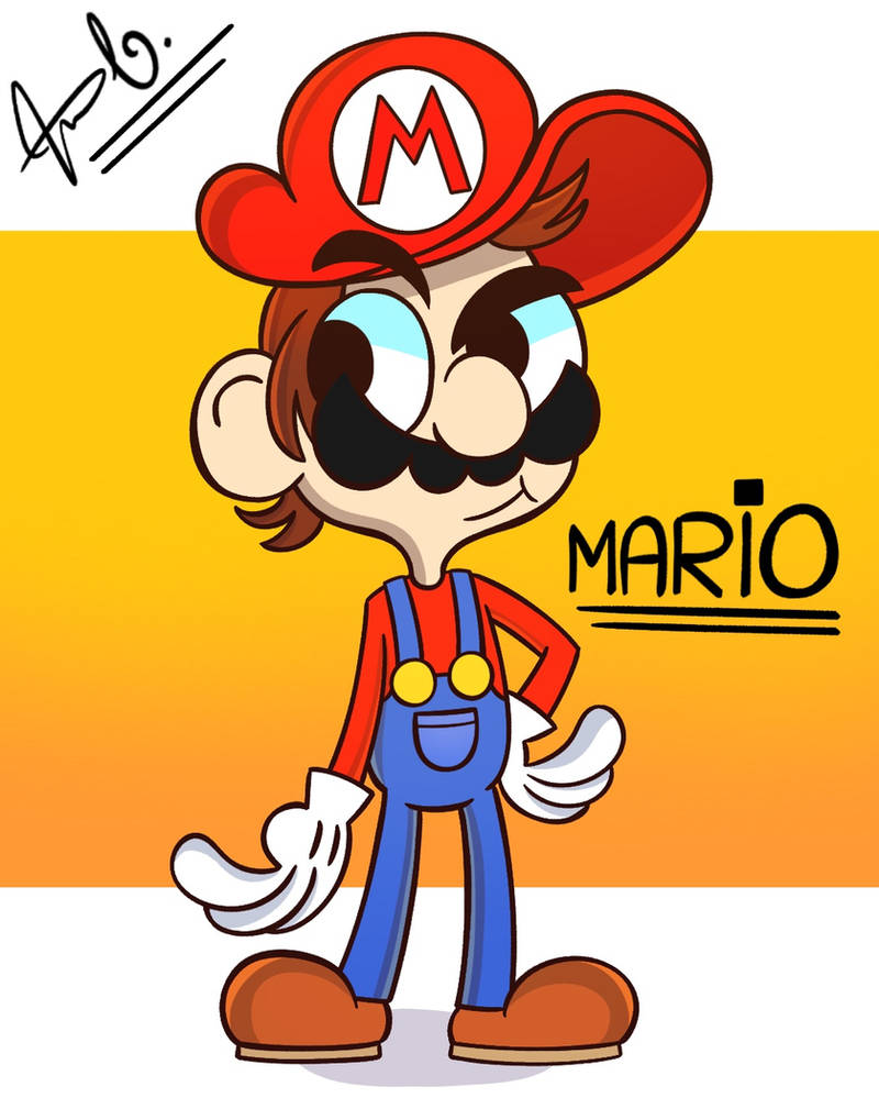 Mario Deviantart Joe Mario - In my style by jaden2002777 on DeviantArt