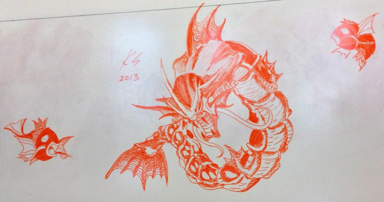 Gyarados in Marker (Orange Expo)