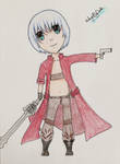 Chibi Comish .:Dante:. by Angelbydeath