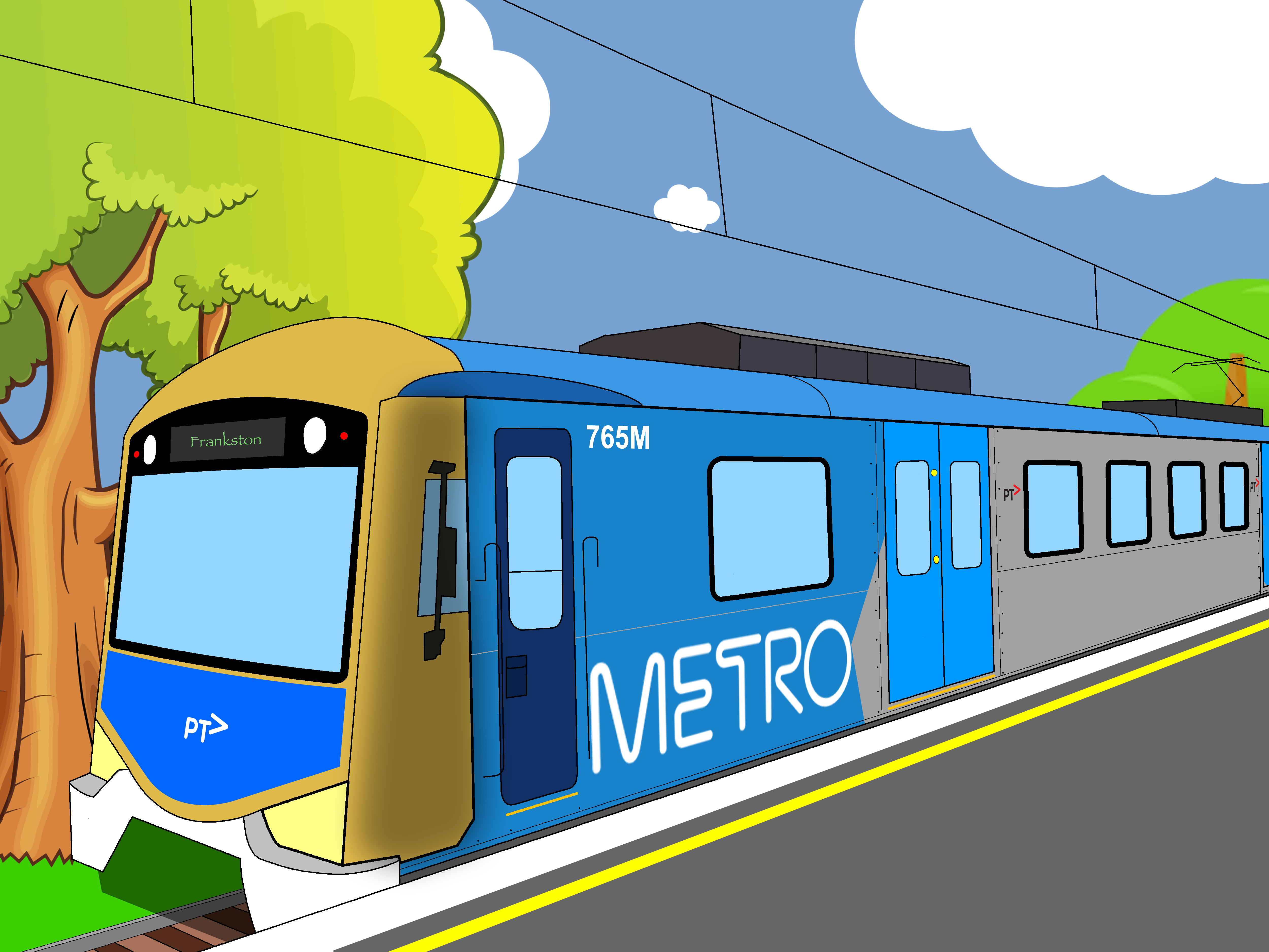 Siemens train cartoon by MasinaT on DeviantArt Siemens train cartoon by MasinaT on DeviantArt