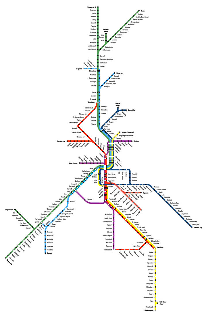 Queensland rail map future by MasinaT on DeviantArt