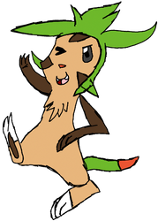 Hey look! It's Chespin!