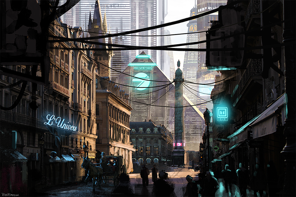 PARIS Megalopolis - Concept Art